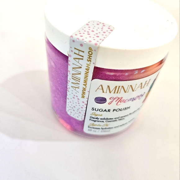 Aminnah's Macaron Sugar Scrub - Picture 3 of 4